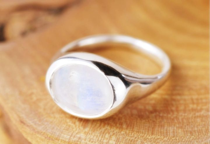 Moonstone ring