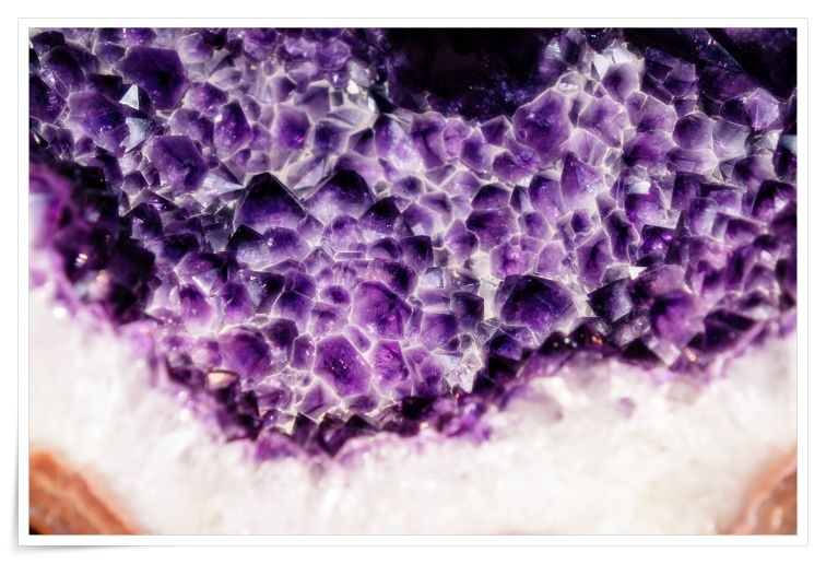 Image of an amethyst geode.  Naan, Naan Design, Naandesign