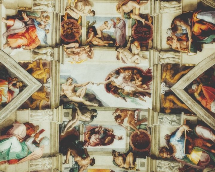 Sistine Chapel at the Vatican by Michelangelo