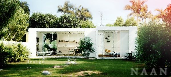 A modern prefabricated backyard home addition